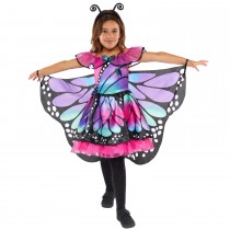 DÉGUISEMENT PAPILLON MULTICOLORE FILLE