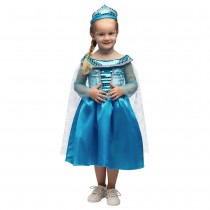 DÉGUISEMENT PRINCESSE D\'HIVER ROBE BLEU FILLE