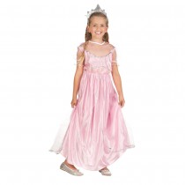 DÉGUISEMENT PRINCESSE ROBE BEAUTÉ ROSE FILLE