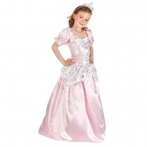 DÉGUISEMENT PRINCESSE ROSABEL ROBE ROSE FILLE