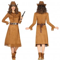 DÉGUISEMENT ROBE WESTERN FEMME