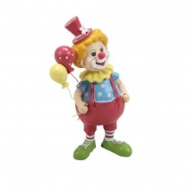 FIGURINE CLOWN MULTICOLORE 12.5CM