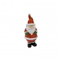 FIGURINE RÉSINE PÈRE NOËL 12.3X7.3X4.8CM ROUGE