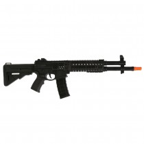 FUSIL D\'ASSAUT PLASTIQUE COMMANDO 59CM NOIR