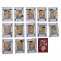 JEU 54 CARTES À JOUER POSITION KAMASUTRA COMIC