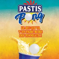 JEU À BOIRE PASTIS PONG