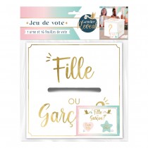 JEU ANIMATION URNE VOTE GENDER REVEAL