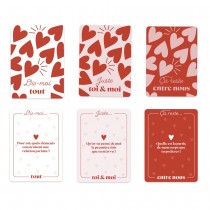 JEU DE CARTES SPÉCIAL COUPLE 24 QUESTIONS