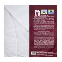 LANTERNE VOLANTE PAPIER BIO 50X90CM BLANC