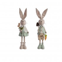 LAPIN VERT SAUGE CHARLIE 15X13X70CM