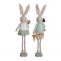 LAPIN VERT SAUGE CHARLIE 25X15X120CM