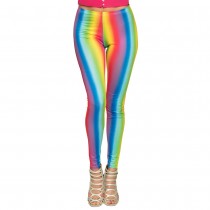 LEGGING POLYESTER STRETCH ARC-EN-CIEL LGBT FEMME