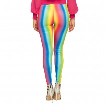 LEGGING POLYESTER STRETCH ARC-EN-CIEL LGBT FEMME