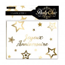 LIVRE D\'OR ANNIVERSAIRE PARTY CHIC