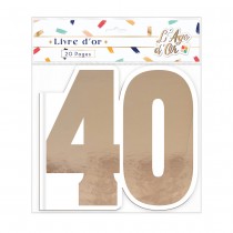 LIVRE D\'OR FEMME 40 AINE