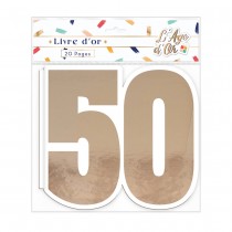 LIVRE D\'OR FEMME 50 AINE