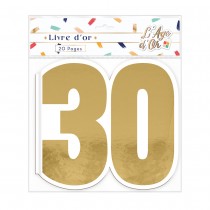 LIVRE D\'OR HOMME 30 AINE