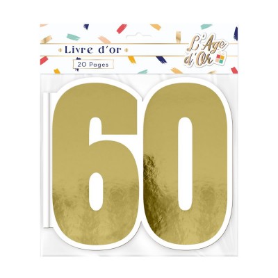 Bon Anniversaire - 60 Ans: Orange - Carte Livre D'or Pour Que Ce Jour  Compt 9781986641463