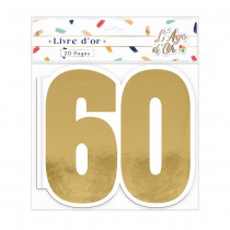 LIVRE D\'OR HOMME 60 AINE