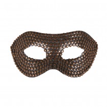 MASQUE LOUP PVC RIGIDE CLOUS STEAMPUNK ADULTE