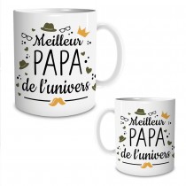 MUG CÉRAMIQUE MEILLEUR PAPA