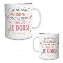 MUG JE NE SUIS PAS CHIANTE ...