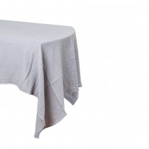 NAPPE GAZE DE COTON LAVABLE 1.3X2.4M BLEU ORAGE