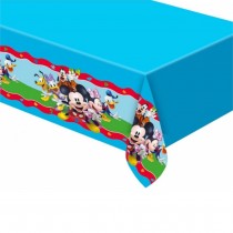 NAPPE PLASTIQUE MICKEY ROCK HOUSE 180X120CM BLEU