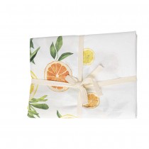 NAPPE TISSU LAVABLE TUTTI FRUTTI 1.4X2.4M CRÈME