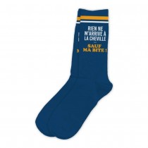 PAIRE CHAUSSETTES COTON RIEN NE M\'ARRIVE HOMME