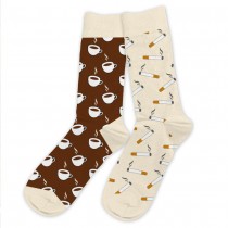 PAIRE DE CHAUSSETTES COTON CAFÉ CLOPE HOMME