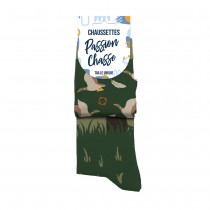 PAIRE DE CHAUSSETTES COTON PASSION CHASSE HOMME