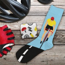 PAIRE DE CHAUSSETTES COTON PASSION CYCLISME HOMME