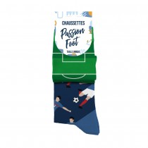 PAIRE DE CHAUSSETTES COTON PASSION FOOT HOMME