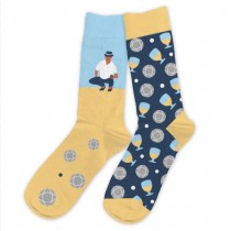 PAIRE DE CHAUSSETTES COTON PASSION PÉTANQUE HOMME