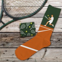 PAIRE DE CHAUSSETTES COTON PASSION TENNIS HOMME