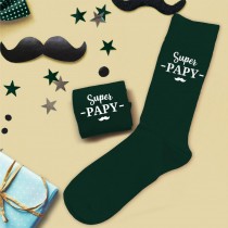 PAIRE DE CHAUSSETTES COTON SUPER PAPY TAILLE 39/45