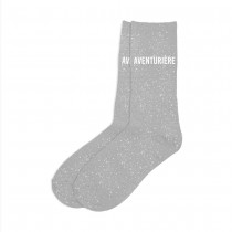 PAIRE DE CHAUSSETTES PAILLETTES AVENTURIERE FEMME