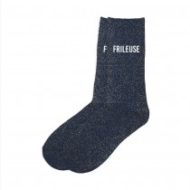 PAIRE DE CHAUSSETTES PAILLETTES FRILEUSE FEMME