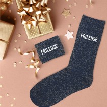 PAIRE DE CHAUSSETTES PAILLETTES FRILEUSE FEMME