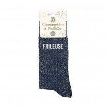 PAIRE DE CHAUSSETTES PAILLETTES FRILEUSE FEMME