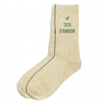 PAIRE DE CHAUSSETTES PAILLETTES TATA D\'AMOUR FEMME