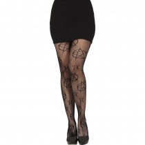 PAIRE DE COLLANTS RÉSILLES PENTACLE FEMME