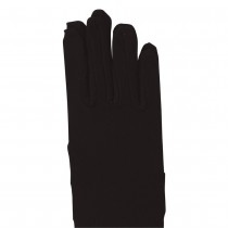 PAIRE DE GANTS COURTS POLYESTER NOIR ENFANT