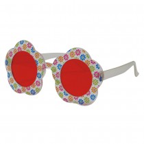 PAIRE DE LUNETTES FANTAISIE FLEURS ADULTE