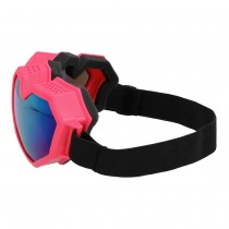 PAIRE DE LUNETTES FESTIVES CUR ROSE FLUO ADULTE