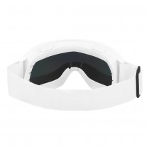 PAIRE DE LUNETTES FESTIVES SKI BLANC ADULTE