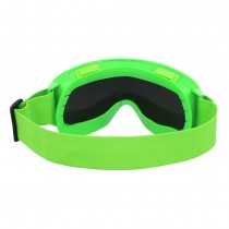 PAIRE DE LUNETTES FESTIVES SKI VERT FLUO ADULTE