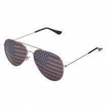 PAIRE DE LUNETTES VERRES DRAPEAU ÉTATS-UNIS ADULTE