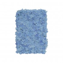 PANNEAU FLORAL HORTENSIA ARTIFICIEL 60X40CM BLEU